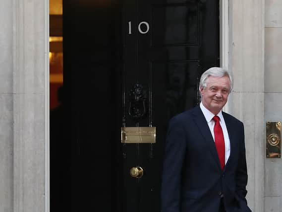 David Davis, prior to becoming Secretary of State for Exiting the European Union. PIC: Steve Parsons/PA Wire