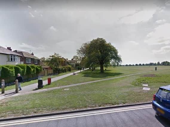 The assault happened on The Stray in Harrogate, near to St Winifred's Avenue. Picture: Google