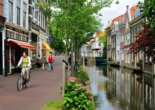 CANALSIDE: The Hagues near neighbour is Delft, once home to Vermeer. PIC: PA