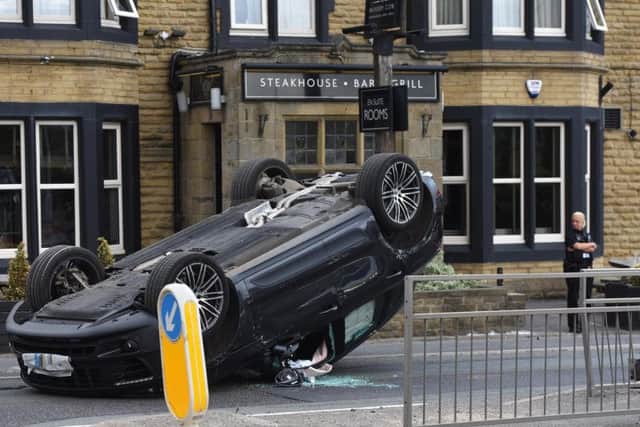 Tordoff was leaving the Moody Cow pub and steakhouse when the 4x4 overturned (Guzelian Images)