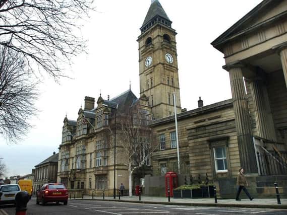 Wakefield Town Hall, where the meeting was held.