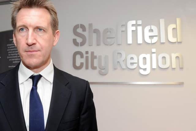 Dan Jarvis is mayor of Sheffield City Region.