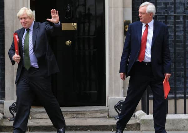 Boris Johnson and David Davis resigned from the Cabinet this week.