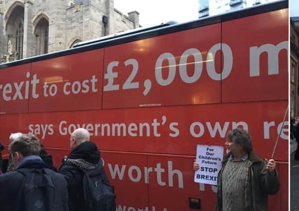 Promises on Brexit battlebuses in the 2016 referendum continue to cause controversy.