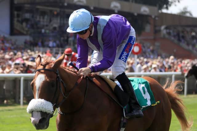 David Probert partnered Foxtrot Lady to victory at Newmarket's July Festival earlier this week.