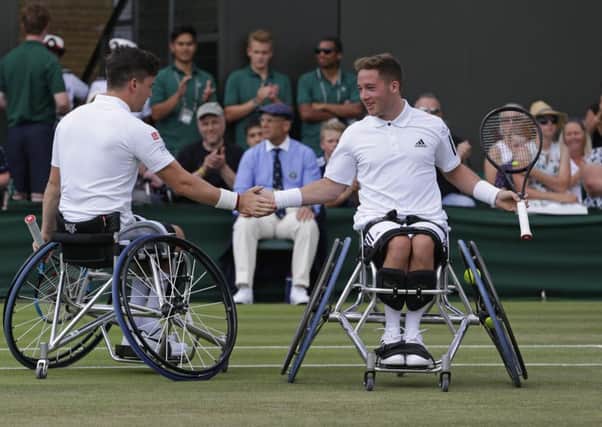Unbeatable wheelchair duo Gordon Reid and Alfie Hewett (Picture: Getty Images)