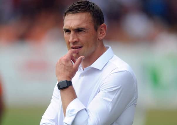 Welcome back: 
Rhinos director of rugby Kevin Sinfield. (Picture: Tony Johnson)