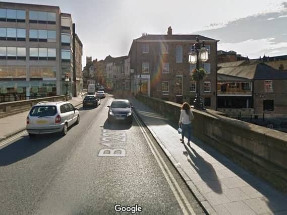 The Ouse Bridge in York. Photo: Google
