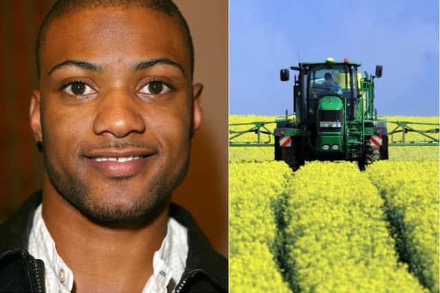 Former JLS star JB Gill has thrown his weight behind an initiative to improve farm safety.