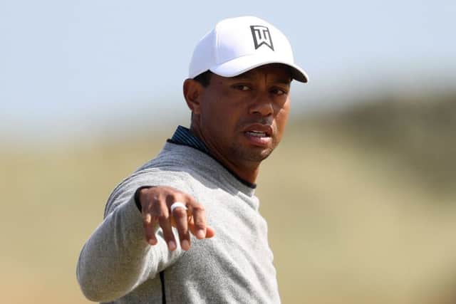 USA's Tiger Woods on the driving range during preview day four of The Open Championship 2018 at Carnoustie Golf Links, Angus. (Picture: David Davies/PA Wire)