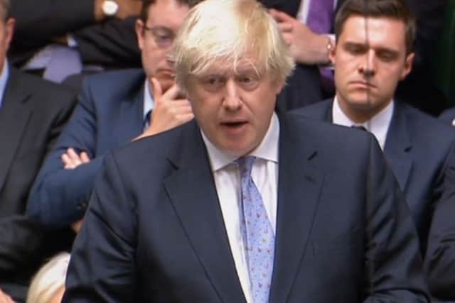 Boris Johnson made a resignation statement this week.