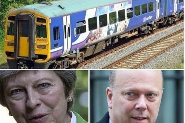 Pressure is growing on Theresa May and Chris Grayling to act over the region's rail services.