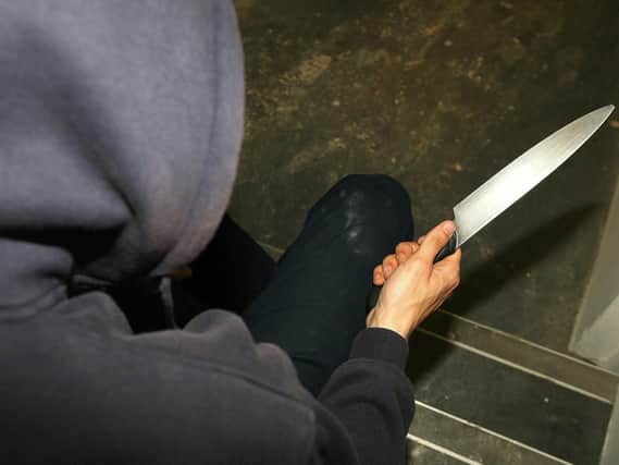 Knife crime has increased by 16 per cent across England and Wales