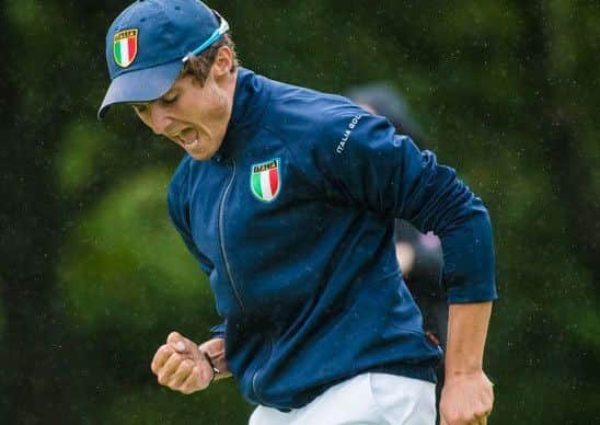 Carris Trophy holder Andrea Romano (Picture: Leaderboard Photography).