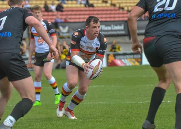 hometown club: Hooker George Flanagan is happy to be back playing for Bradford after arriving from Hunslet. Picture: Tom Pearson