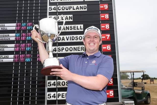 Ablrate.com Championship winner Dave Coupland, of Woodhall Spa.