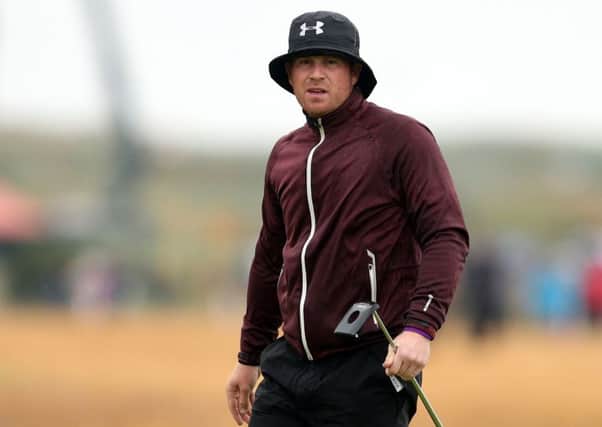Pannal's Thomas Curtis on the sixth green during his second-round 68 at the Open at Carnoustie (Picture: David Davies/PA Wire).