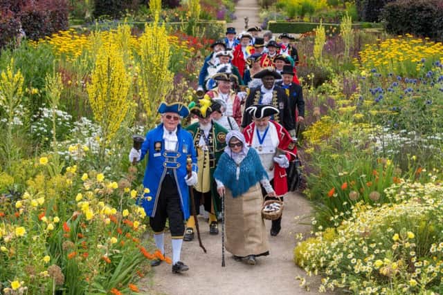 The event held over the weekend in the grounds of Helmsley Walled Garden saw a host of town criers from across the UK representing towns in Devon, Herefordshire, Somerset, Surrey, Kent, West Midlands, Lincolnshire, Lancashire and Staffordshire.