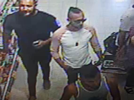 Three suspects police want to speak to in connection with the acid attack