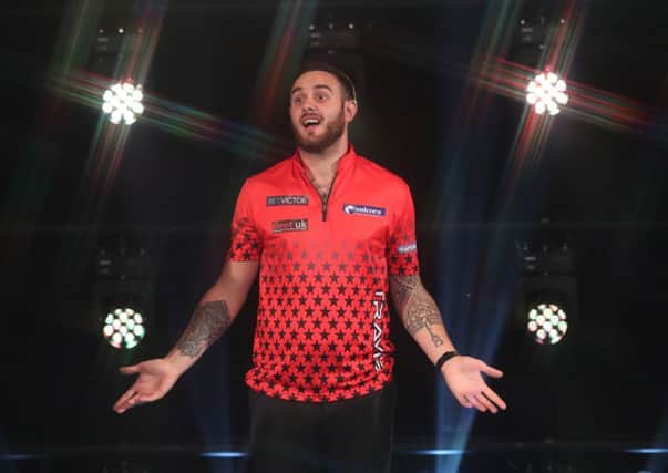 MOVING ON: Bradford's Joe Cullen in action at Blackpool's Winter Gardens. Picture courtesy of Lawrence Lustig/PDC.