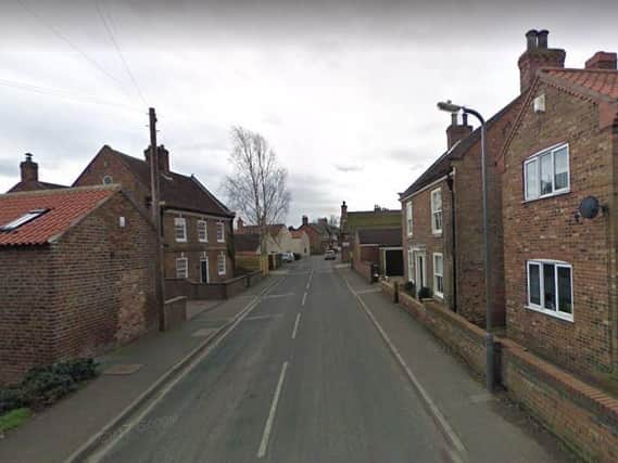 The altercation between the cyclist and driver happened in Main Street, Hemingbrough. Picture: Google