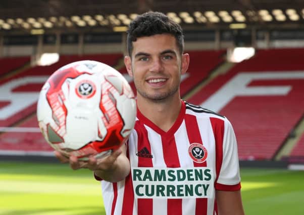 New signing John Egan is set to make his second Sheffield United bow on Tuesday having previously be on loan at Bramall Lane from Sunderland (Picture: Simon Bellis/Sportimage).