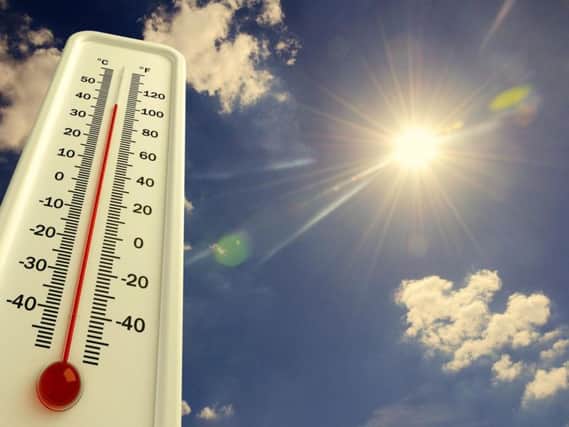 Hot temperatures are hitting Yorkshire this week