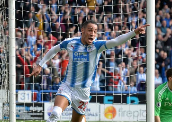 HEADING OUT: Tom Ince is set to join Stoke City from Huddersfield Town.  Picture: Bruce Rollinson