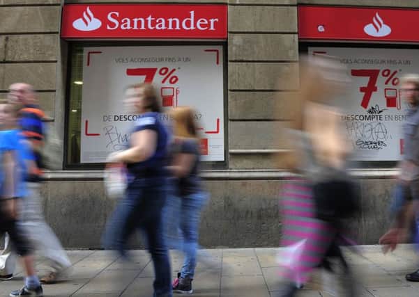 Santander bank.  (AP Photo/Manu Fernandez)