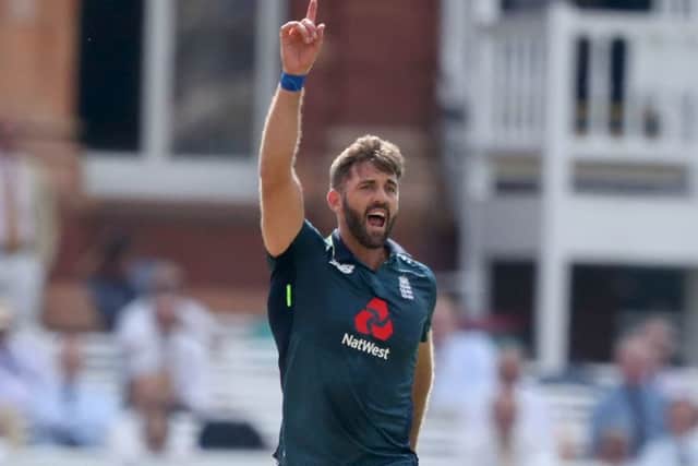 England's Liam Plunkett celebrates taking the wicket of India's Lokesh Rahul during the second Royal London one day international match at Lord's, London. (Picture: PA)