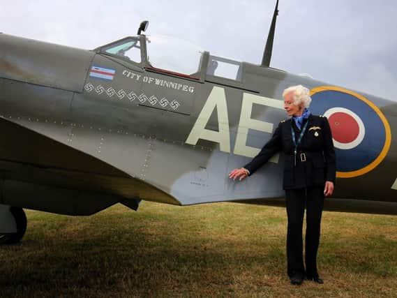 Mary Ellis - who flew more than 76 different aircraft and landed at over 200 airfields during WW2