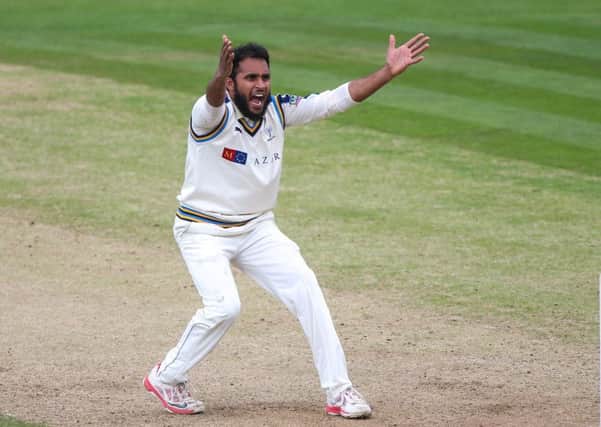 Yorkshire's Adil Rashid: Back in Test fold.