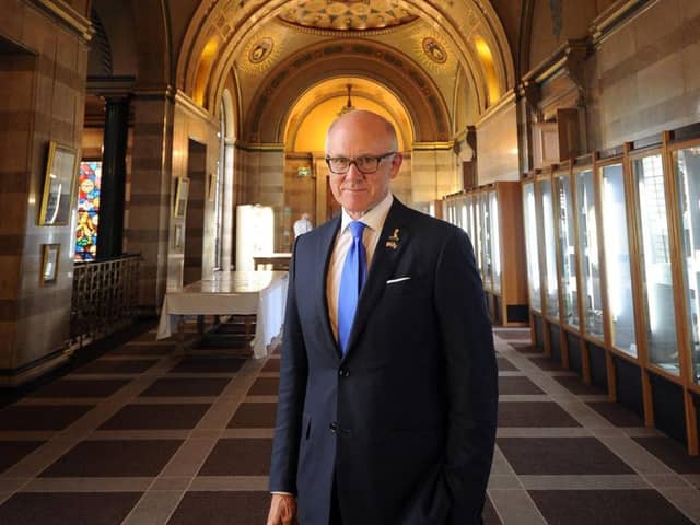 US ambassador Woody Johnson spoke to The Yorkshire Post while he visited Leeds Civic Hall.