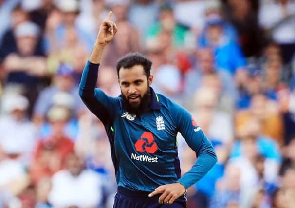 England's Adil Rashid has hit back over his controversial Test call-up (Picture: PA)