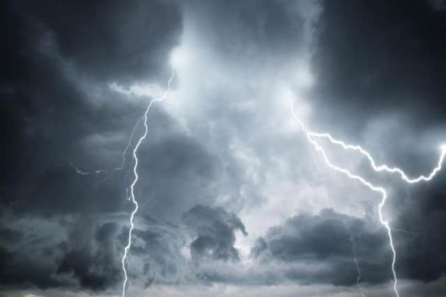 The thunderstorms which are expected throughout today are now set to continue into Saturday