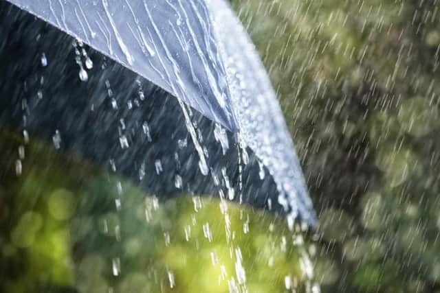 A yellow weather warning has also been issued for Sunday, as rain and wind are set to hit