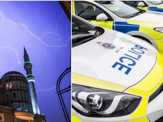 Police issued this message