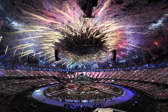Fireworks mark the opening of the London Olympic Games 2012 Opening Ceremony (Picture: PA)