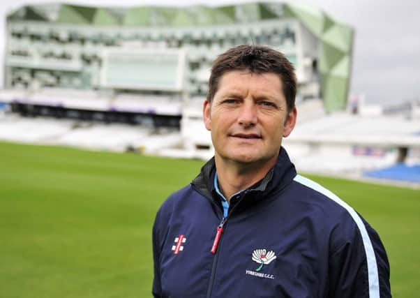 Martyn Moxon: Backing his side in the T20.