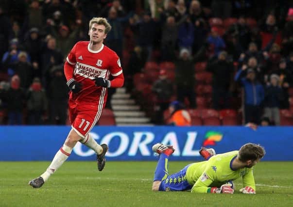 Patrick Bamford will take a medical today ahead of a planned Â£7m move to Leeds United from Middlesbrough.