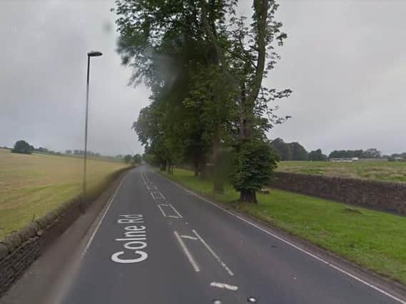 The A6068 near the village of Cowling, North Yorkshire (Google)