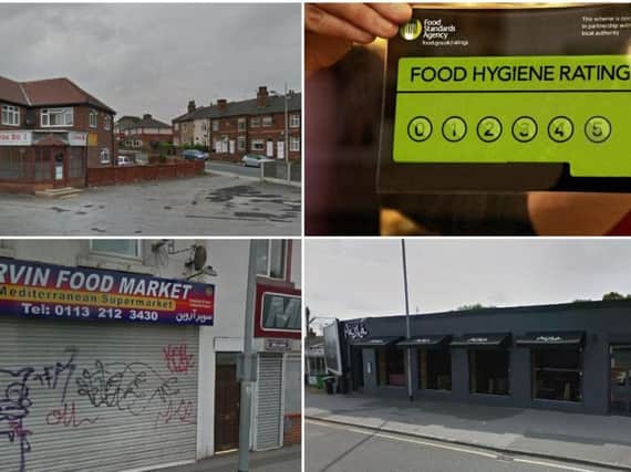 Food hygiene ratings in Leeds