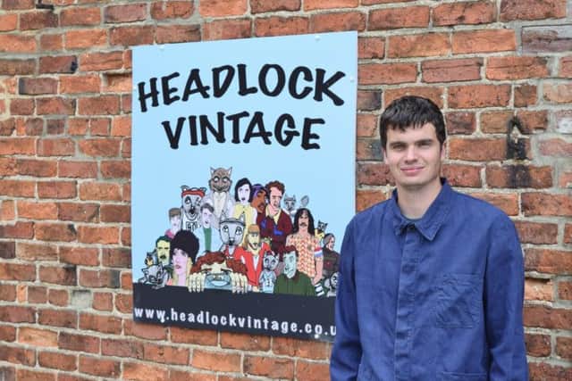 Tom Walker, founder of Headlock Vintage.