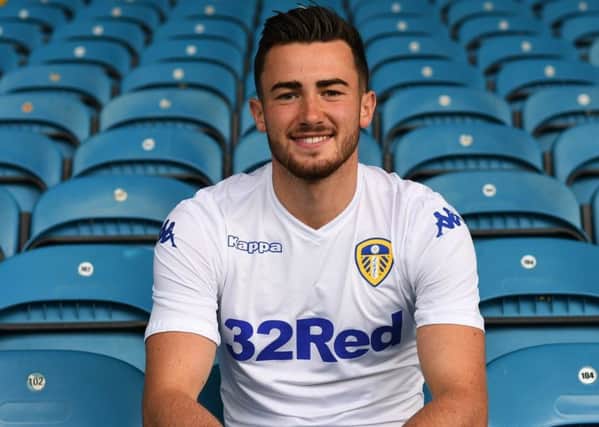 Leeds United's new loan signing, Jack Harrison. Picture courtesy of LUFC.