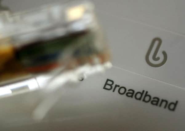 In Yorkshire, 94.9 per cent of homes and businesses are able to take advantage of superfast broadband.
