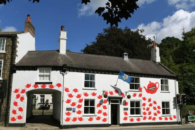 A special send-off for the owners of the spotty house in Knaresborough