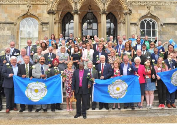 The Archbishop of York hosted county leaders at Bishopthorpe Palace to mark Yorkshire Day.