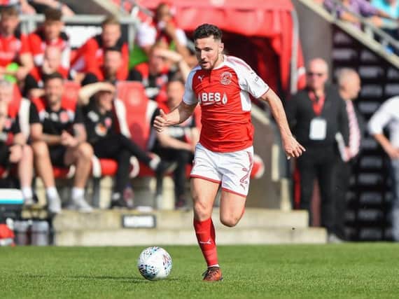 Lewie Coyle has joined the Joey Barton revolution at Fleetwood Town.