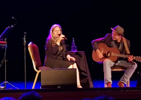 Natalie Merchant at Ilkley's King's Hall. Picture: Gary Brightbart