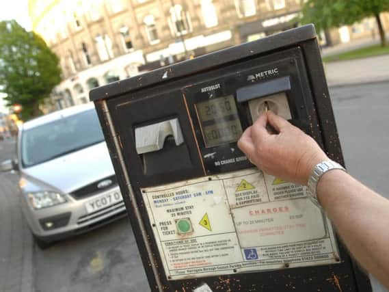 Sensors have been installed across Harrogate town centre since March